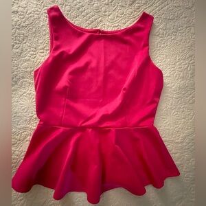 Bisou Bisou Peplum Top size L